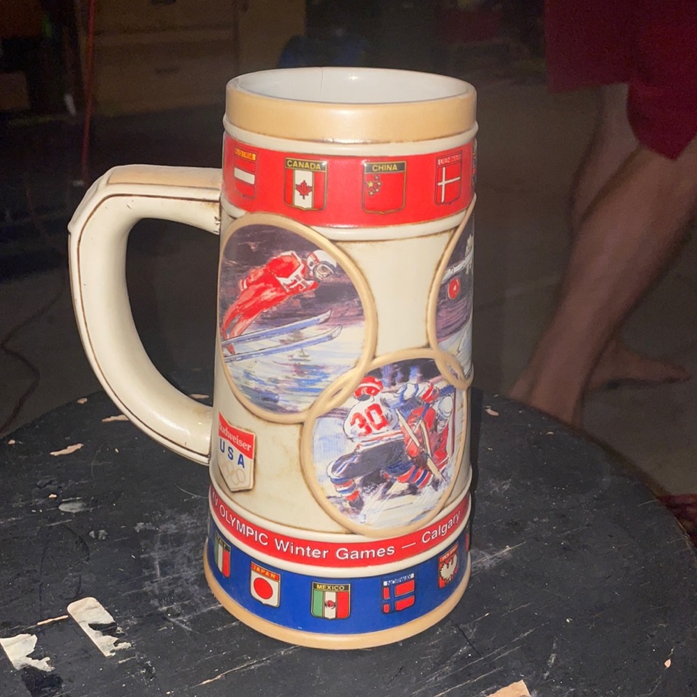 1988 Summer Olympics Budweiser Stein